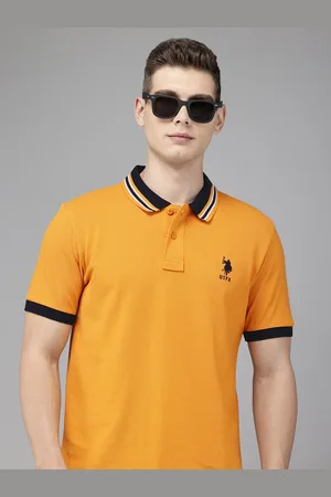 U.S. Polo Assn. Pure Cotton Slim Fit Polo Collar T-shirt