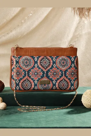 Priyaasi Ethnic Motifs Printed PU Sling Bag