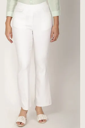 FUTURO REMOTO GIOIELLI Women Smart Mid-Rise Trousers