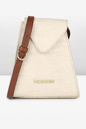 Hidesign Animal Textured Leather Structured SPRUCE Sling Bag