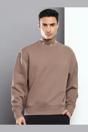 Calvin Klein High Neck Cotton Sweatshirt