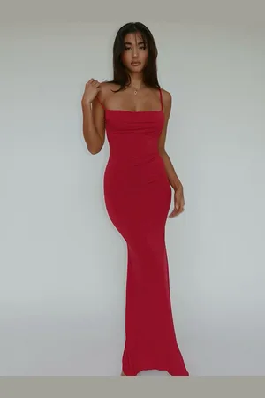 HERE&NOW Women Solid Maxi Dress