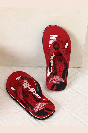 Kidsville Boys Spiderman Printed Thong Flip-Flop