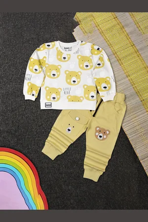 BAESD Boys Printed Long Sleeves Sweatshirt With Joggers