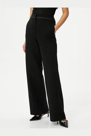 Koton Women Mid-Rise Trousers