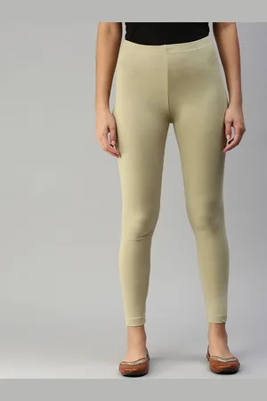 De Moza Slim-Fit Cotton Ankle-Length Leggings
