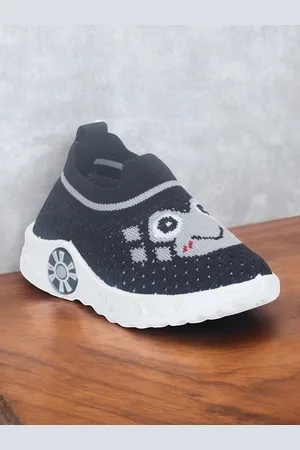 Lil Lollipop Kids Lightweight Woven Design Slip-On Sneakers