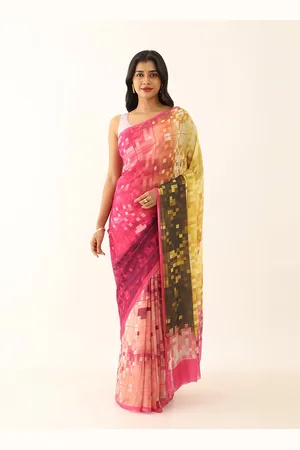 Taneira Geometric Printed Saree