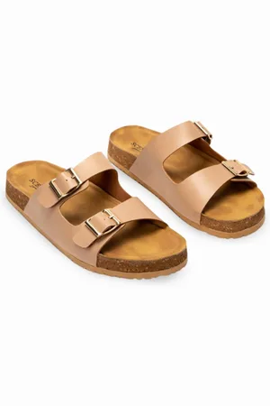 Scentra Women Open Toe Flats