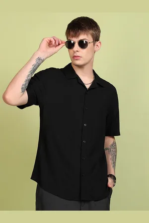 Ketch Men Solid Twill Casual Shirt