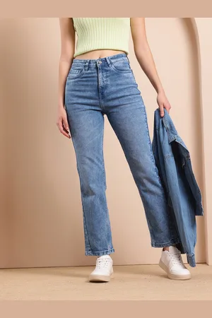 Mast & Harbour Women Straight Fit Stretchable Jeans