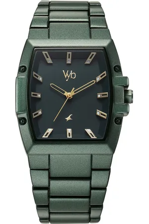 Fastrack Vyb Pioneer Men Dial & Bracelet Style Straps Analogue Watch FV30023QM02