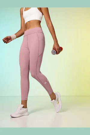 HRX Women Unity Story Rapid-Dry Printed Training Tights