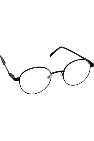 Hrinkar Unisex Full Rim Medium Oval Frames With Hard Case