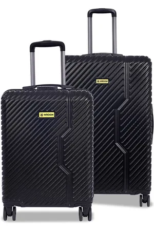 WROGN Set Of 2 Hard-Sided Large & Cabin Trolley Bag