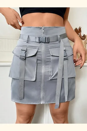 Roadster The Lifestyle Co Cargo Mid Rise Mini Skirt