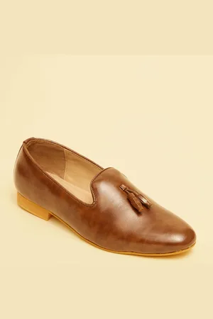 Manyavar Men Tassled Loafer Style Loafers Mojaris