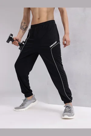 HRX Men Rapid-Dry Training Joggers with Contrast Panels