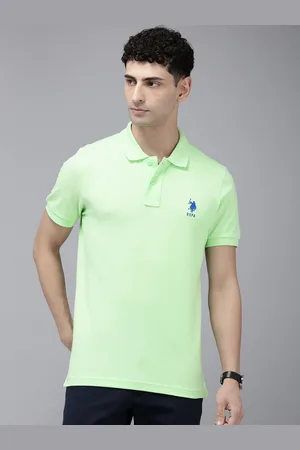U.S. Polo Assn. Polo Collar Pure Cotton Slim Fit T-shirt