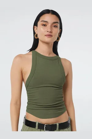 HERE&NOW Styled Back Crop Top