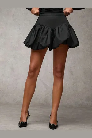 Roadster The Lifestyle Co Mid Rise Balloon Mini Skirt