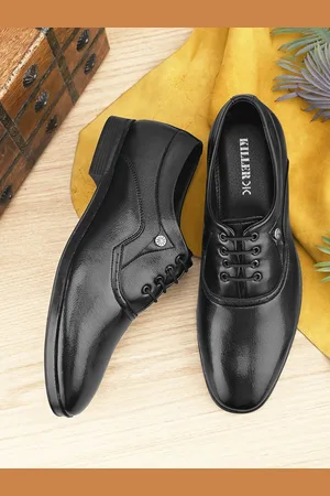 Killer Men Faux Leather Lace-Ups Formal Oxfords Shoes