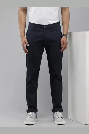 U.S. Polo Assn. Men Textured Denver Slim Fit Trousers