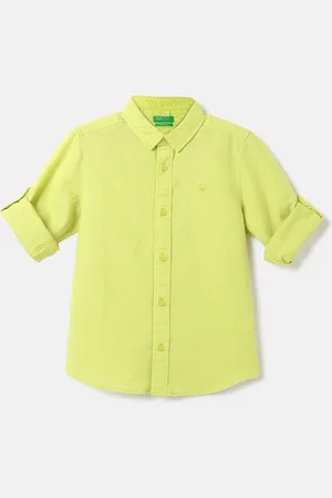 Benetton Boys Casual Cotton Shirt