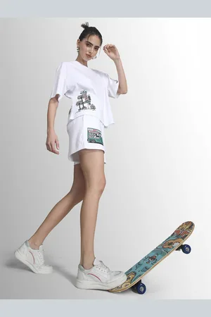 Bene Kleed Women Loose Fit Shorts