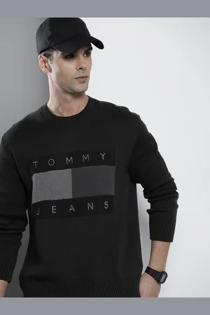 Tommy Hilfiger Pure Cotton Brand Logo Embroidered Sweatshirt