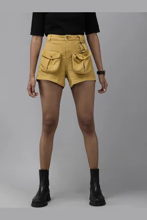 Roadster X DISCOVERY ADVENTURES Women "COLOR" Cargo Detachable Pocket Shorts