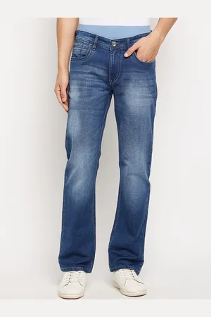 Duke Men Blue Heavy Fade Dark Shade Stretchable Jeans