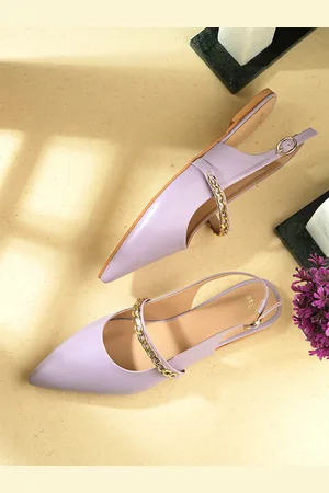 Styli Women Ballerinas with Buckles Flats