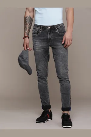 FORCE IX Men Slim Fit Light Fade Stretchable Jeans