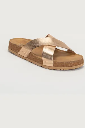Scentra Women Open Toe Flats