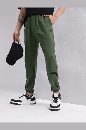 HRX Men Solid Joggers