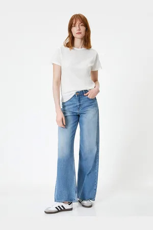 Koton Women Solid Round Neck T-shirt