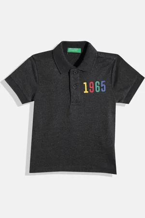 Benetton Boys Polo Collar T-shirt