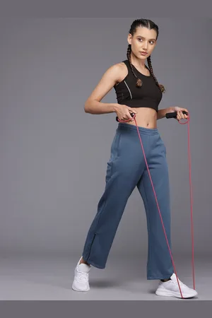 HRX Women Track Pant with Slit Detail
