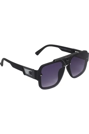 GARTH Unisex Square Sunglasses with UV Protected Lens GRT_PRO-N_BGREY