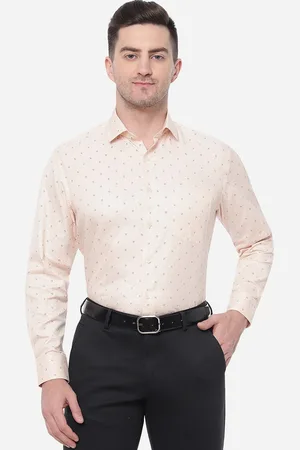 Greenfibre Men Floral Printed Cotton Formal Shirt