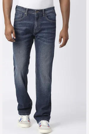 Pepe Jeans Men Heavy Fade Crinkled Cotton Jeans