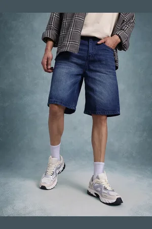 Roadster The Life Co. Men Relaxed Fit Pure Cotton Denim Shorts