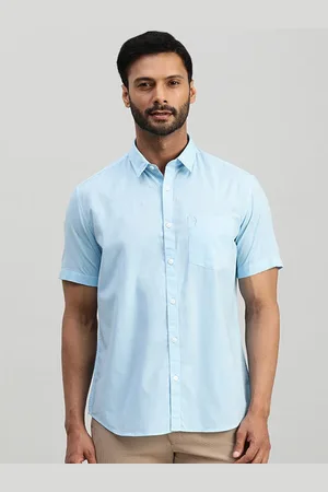 Indian Terrain Chiseled Slim Fit Pure Cotton Casual Shirt