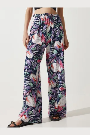 Happiness istanbul Women Floral Printed Trousers