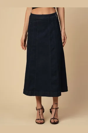 Chemistry A-Line Midi Skirt
