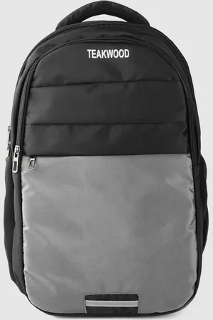 Teakwood Leathers Typography Print Backpack - 30L
