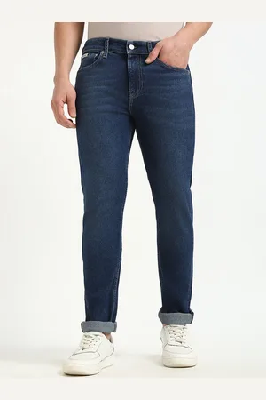 Calvin Klein Men Tapered Fit Mid-Rise Jeans