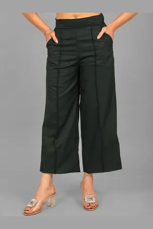 Blue Bird Women High-Rise Trousers