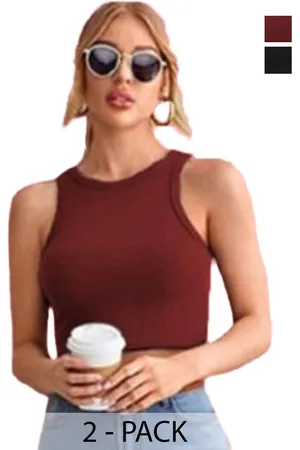 Mast & Harbour Cotton Crop Top